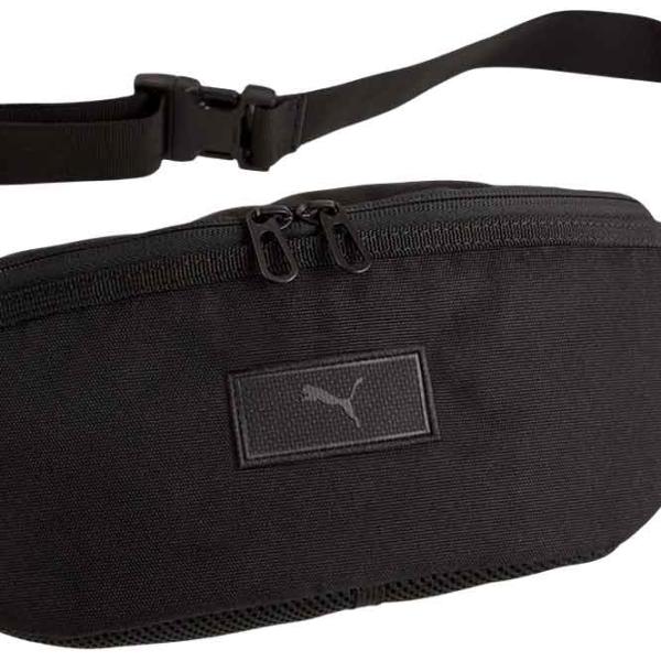 Geanta de talie Puma Essentials Waist Bag  / Gray Black / 2l photo 3 Geanta de talie Puma Essentials Waist Bag  / Gray Black / 2l photo 3