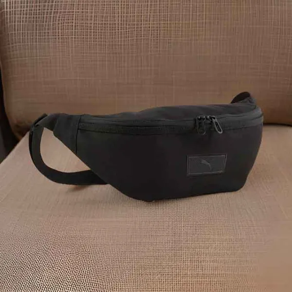 Geanta de talie Puma Essentials Waist Bag  / Gray Black / 2l photo 4 Geanta de talie Puma Essentials Waist Bag  / Gray Black / 2l photo 4