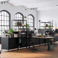 Офисный стол Ikea Trotten ДСП/ Бежевый photo 2