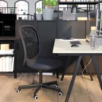 Офисный стол Ikea Trotten ДСП/ Бежевый photo 3