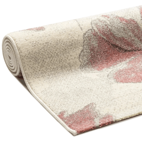 Ковер Covoare Ungheni Matrix Белый Розовый / Полипропилен photo 2