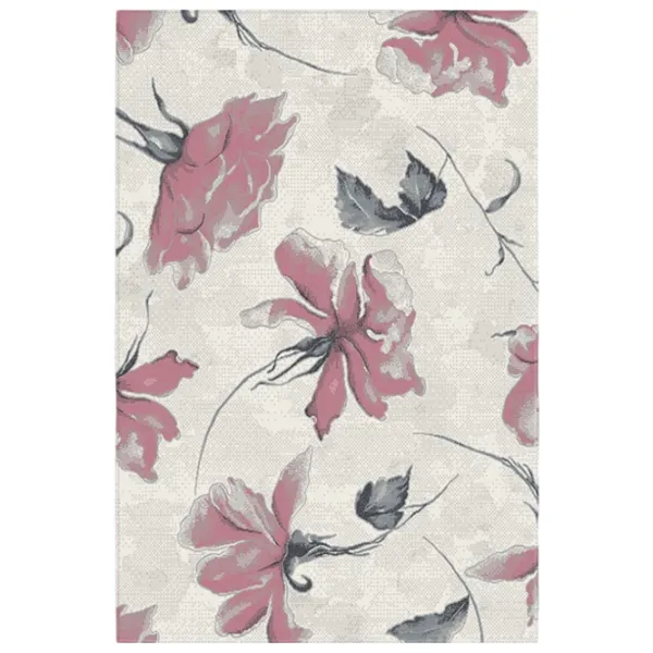 Covor Covoare Ungheni Matrix White Pink / Polipropilenă photo 1 Covor Covoare Ungheni Matrix White Pink / Polipropilenă photo 1