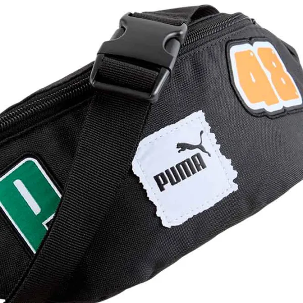 Geanta de talie Puma Phase Patch Waist Bag  / Green Black / 2.2l photo 3 Geanta de talie Puma Phase Patch Waist Bag  / Green Black / 2.2l photo 3