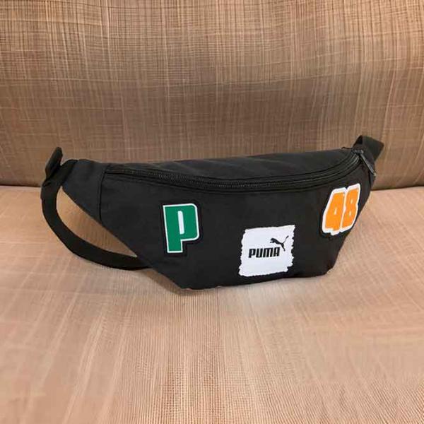 Geanta de talie Puma Phase Patch Waist Bag  / Green Black / 2.2l photo 4 Geanta de talie Puma Phase Patch Waist Bag  / Green Black / 2.2l photo 4