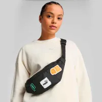 Geanta de talie Puma Phase Patch Waist Bag / Green Black / 2.2l photo 5
