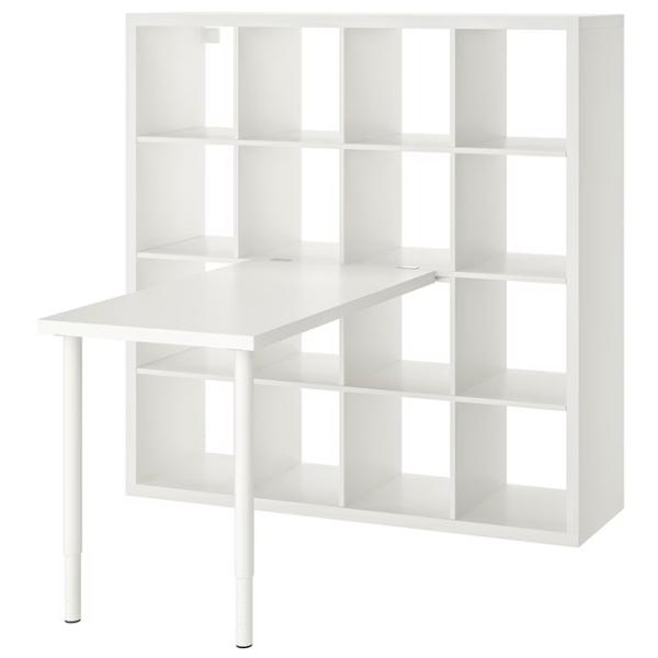 Masă de birou Ikea Kallax/Linnmon PAL/ White photo 1