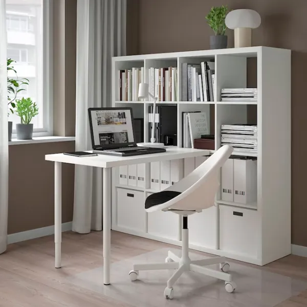 Masă de birou Ikea Kallax/Linnmon PAL/ White photo 4