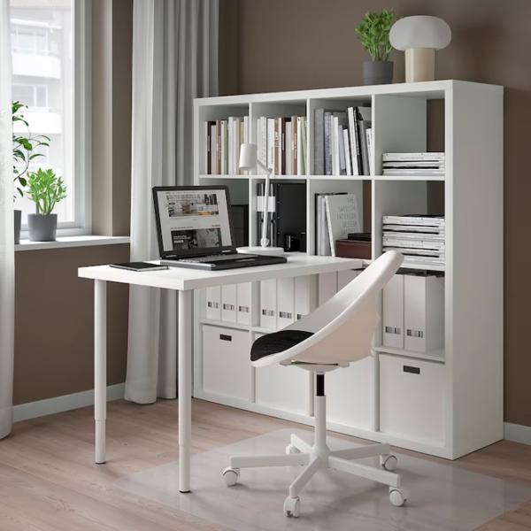 Masă de birou Ikea Kallax/Linnmon PAL/ White photo 4