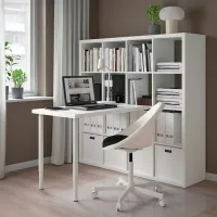 Офисный стол Ikea Kallax/Linnmon ДСП/ Белый photo 4