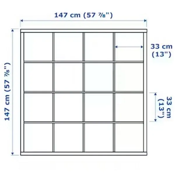 Masă de birou Ikea Kallax/Linnmon PAL/ White photo 5