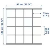 Офисный стол Ikea Kallax/Linnmon ДСП/ Белый photo 5