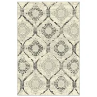 Covor Covoare Ungheni Matrix Beige Grey / Polipropilenă