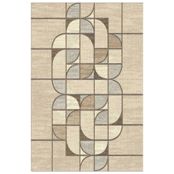 Covor Covoare Ungheni Matrix Beige / Polipropilenă photo 1