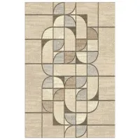 Covor Covoare Ungheni Matrix Beige / Polipropilenă