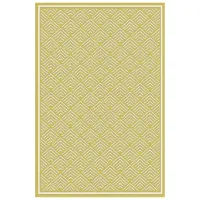 Ковер Covoare Ungheni Matrix Желтый / Полипропилен