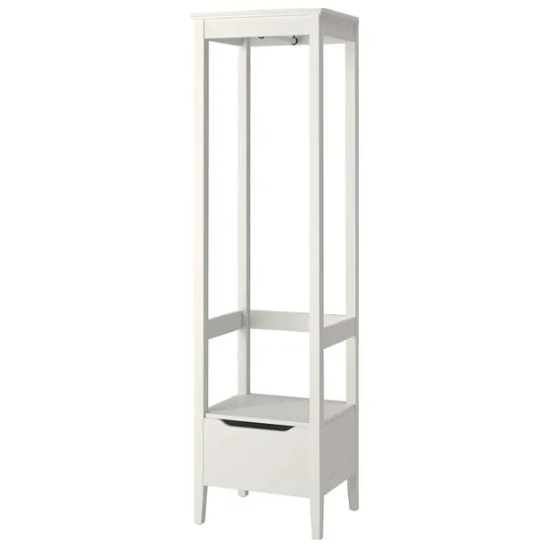 Шкаф для прихожей Ikea Idanas ДСП / White photo 1