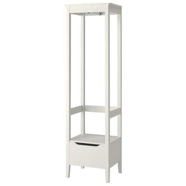 Шкаф для прихожей Ikea Idanas ДСП / White photo 1