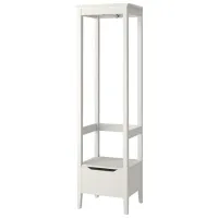 Шкаф для прихожей Ikea Idanas ДСП / White