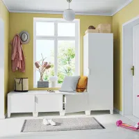 Dulap pentru antreu Ikea Platsa PAL / White photo 2