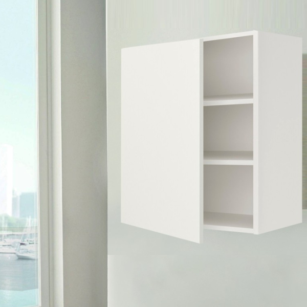 подвеснои шкаф для ваннои комнаты Ikea Enhet МДФ / Белый photo 3