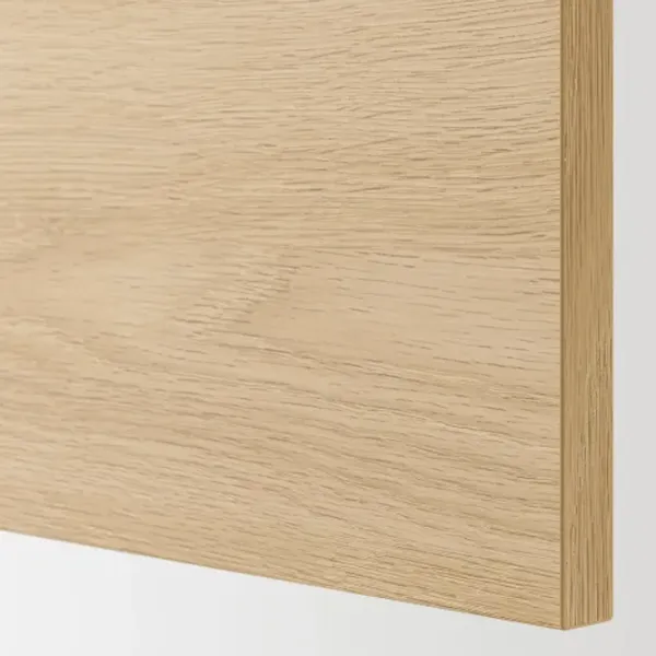 подвеснои шкаф для ваннои комнаты Ikea Enhet ЛДСП / Дуб светлый photo 3