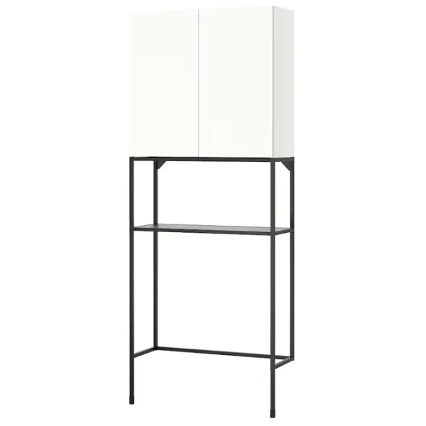 Шкаф для стиральных машин Ikea Enhet ДСП / Белый photo 1