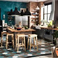 Барный стул Ikea Nilsolle Дерево / Дерево / Натуральное дерево photo 5