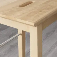 Барный стул Ikea Nilsolle Дерево / Дерево / Натуральное дерево photo 7