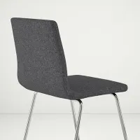 Scaun de bar Ikea Lillanas Pânză / Metal / Grey photo 4