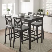 Scaun de bar Ikea Ekedalen Pânză / MDF / Grey photo 3