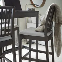 Scaun de bar Ikea Ekedalen Pânză / MDF / Grey photo 5