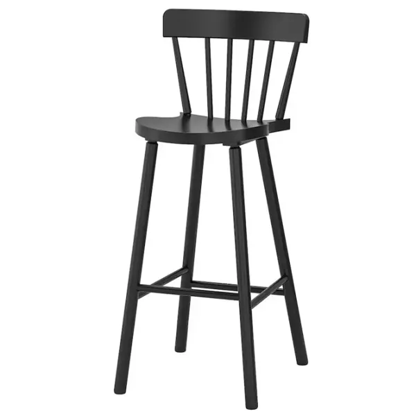 Scaun de bar Ikea Norraryd Furnir / Furnir / Black photo 1