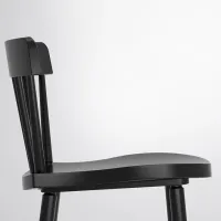 Scaun de bar Ikea Norraryd Furnir / Furnir / Black photo 4