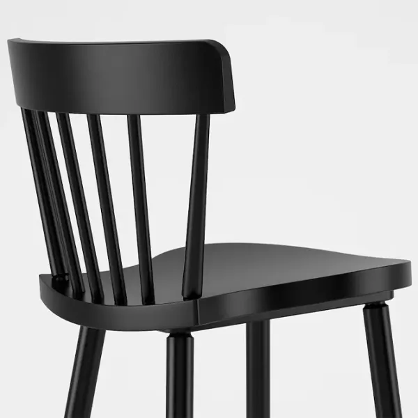 Scaun de bar Ikea Norraryd Furnir / Furnir / Black photo 5