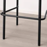 Scaun de bar Ikea Yngvar Furnir / Oțel / Black photo 7
