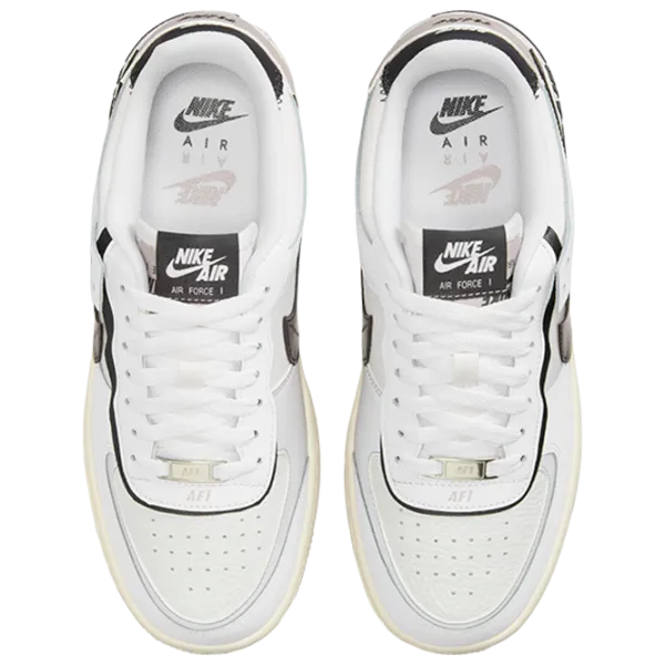 Ghete pentru femei Nike W Air Force Shadow Demisezon / White photo 4