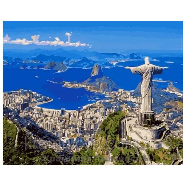 Pictură pe numere Art Gallery Rio însorit GX8320 50 x 40 cm / Orizontală photo 1 Pictură pe numere Art Gallery Rio însorit GX8320 50 x 40 cm / Orizontală photo 1