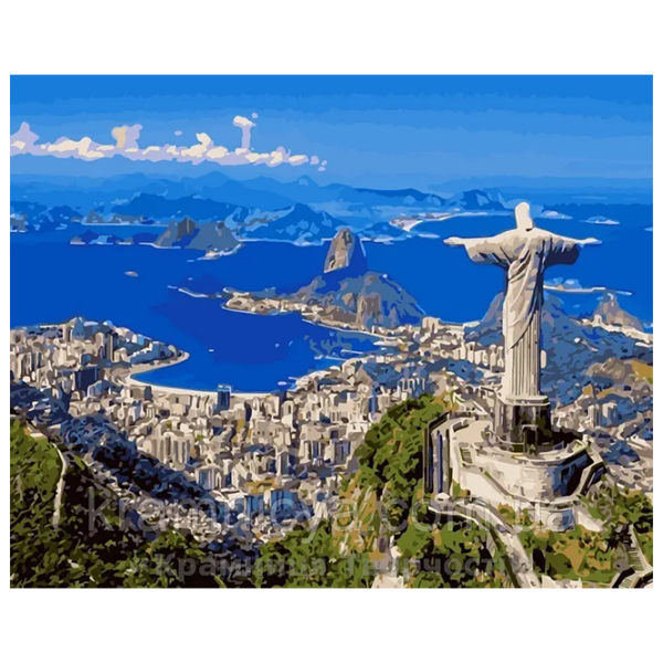 Pictură pe numere Art Gallery Rio însorit GX8320 50 x 40 cm / Orizontală photo 1 Pictură pe numere Art Gallery Rio însorit GX8320 50 x 40 cm / Orizontală photo 1