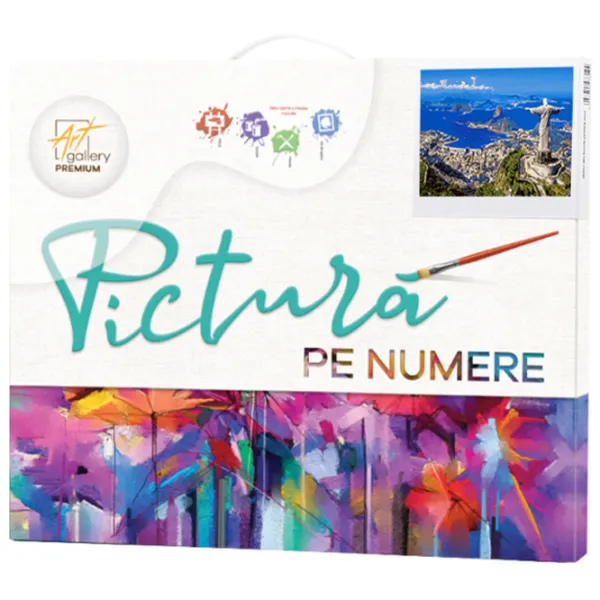 Pictură pe numere Art Gallery Rio însorit GX8320 50 x 40 cm / Orizontală photo 3 Pictură pe numere Art Gallery Rio însorit GX8320 50 x 40 cm / Orizontală photo 3