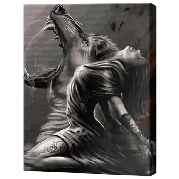 Картина по номерам Art Gallery Она - волчица GX46957 50 x 40 см / Вертикальная photo 1 Картина по номерам Art Gallery Она - волчица GX46957 50 x 40 см / Вертикальная photo 1