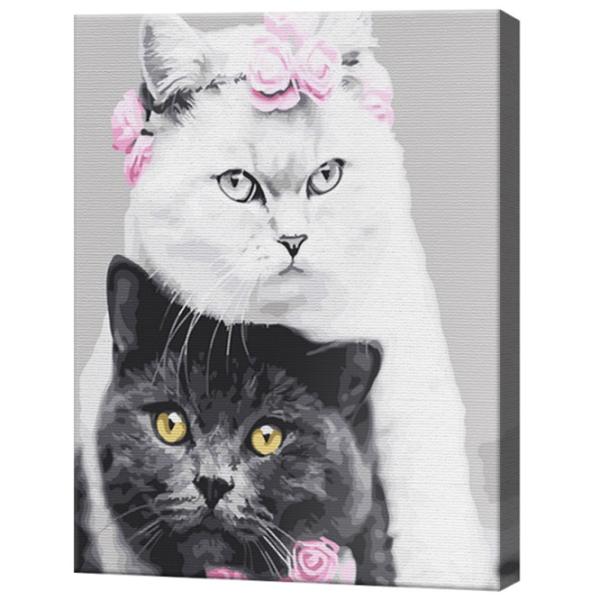 Картина по номерам Art Gallery Пушистая пара GX26128 50 x 40 см / Вертикальная photo 2