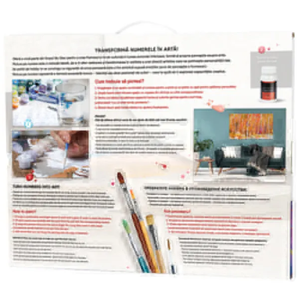 Pictură pe numere Art Gallery Buchețel gingaș în cană GX37886 50 x 40 cm / Orizontală photo 3