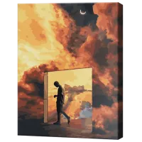 Pictură pe numere Art Gallery Compoziția neobișnuită GX38864 50 x 40 cm / Verticală