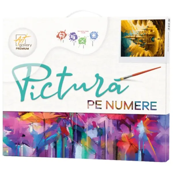 Pictură pe numere Art Gallery Castel auriu GX47347 50 x 40 cm / Verticală photo 2