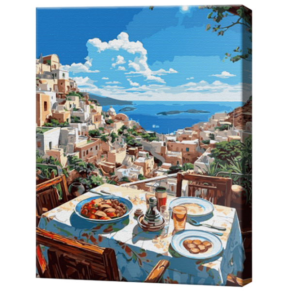 Картина по номерам Art Gallery Завтрак на солнечной террасе GX47209 50 x 40 см / Вертикальная photo 1 Картина по номерам Art Gallery Завтрак на солнечной террасе GX47209 50 x 40 см / Вертикальная photo 1