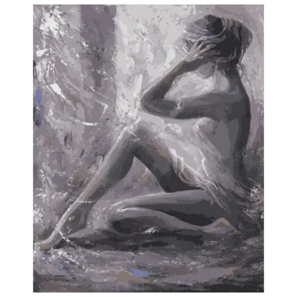 Картина по номерам Art Gallery Силуэт в серых тонах GX8456 50 x 40 см / Вертикальная photo 1 Картина по номерам Art Gallery Силуэт в серых тонах GX8456 50 x 40 см / Вертикальная photo 1