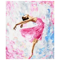 Картина по номерам Art Gallery Грация танца GX29767 50 x 40 см / Вертикальная
