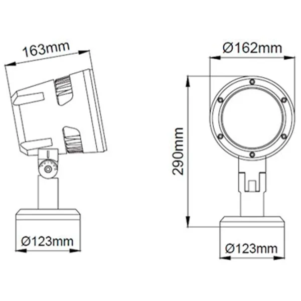 Proiector LED Rightlight Lm4250 White / 4250lm photo 7