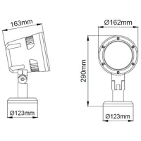 Proiector LED Rightlight Lm4250 White / 4250lm photo 7