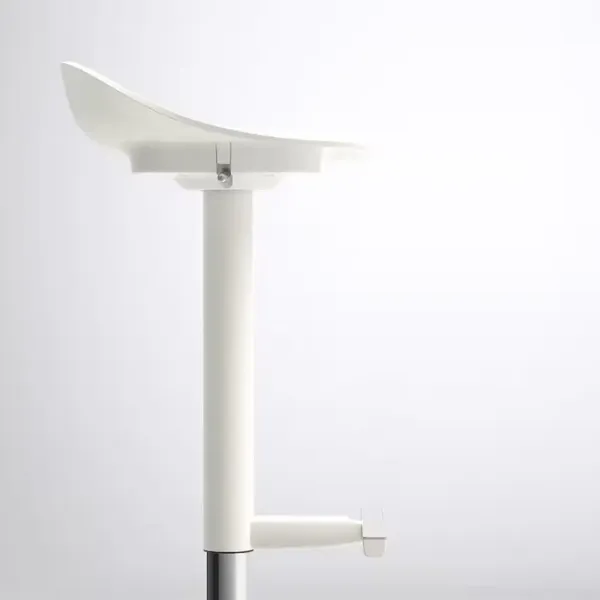 Scaun de bar Ikea Janinge Plastic / Metal / White photo 2